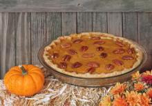 Gingersnap Pumpkin Pecan Pie Photo